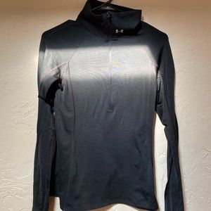 Black Under Armour Women Half Zip.